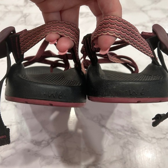 Chaco ZX2 Double Strap Pink Purple Womens Sport Sandal Size 6 - Picture 6 of 9